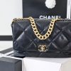 i1646447184_9454_0.jpg CHANEL Flap 19bag 36CM黑色金扣 AS1162