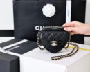 CHANEL 2022cc春夏爆款爱心包 AP2784黑色