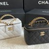 CHANEL 2022cc 春夏系列手柄长盒子 AP2805白色