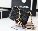 CHANEL 2022cc 春夏系列走秀款粗链腋下包 AS3214