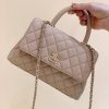 i1649945686_1596_0.jpg CHANEL coco handle 23CM 22P新版本 A92990奶茶色/香槟色五金