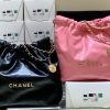 CHANEL 2022cc 春夏火爆22 bag 垃圾袋 AS3261白皮金logo