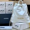i1651160577_6282_0.jpg CHANEL香奈儿 2022cc 22 bag 双背包 AS3313白色金扣