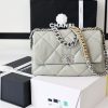 i1654586564_9191_0.jpg CHANEL Flap 19bag 30CM灰色银扣 AS1161