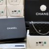 CHANEL WOC 19CM 羊皮发财包 A33814黑色/银扣