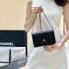 i1655084959_4889_0.jpg CHANEL WOC 19CM 羊皮发财包 A33814黑色/金扣