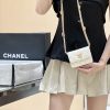 CHANEL 22A高级手工坊系列金币包 AP2857白色