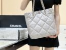 CHANEL 19 bag tote购物包 AS3519灰色