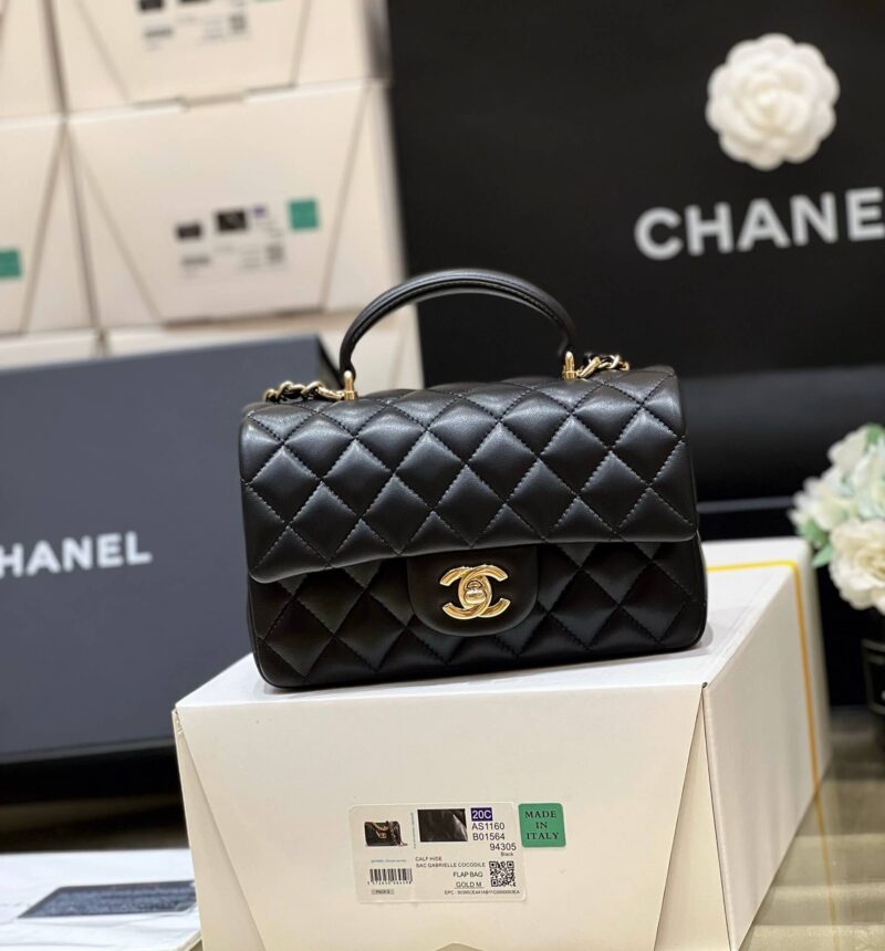 CHANEL 手柄cf mini handle AS2431黑色