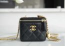 CHANEL 23P爱心调节扣小盒子 AP3203黑色