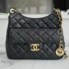 CHANEL 23C早春度假系列 天猫精灵球纹中号流浪包 AS3690