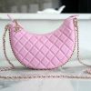 CHANEL 23p月亮/月牙包 AS3917粉色