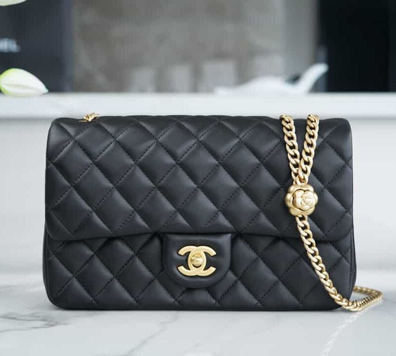 CHANEL 23S春夏新款 山茶花CF小号 AS4064