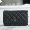 CHANEL 经典款WOC发财包 A33814黑色