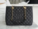 CHANEL Grand Shopping Tote GTS 托特包 A50995黑色金扣