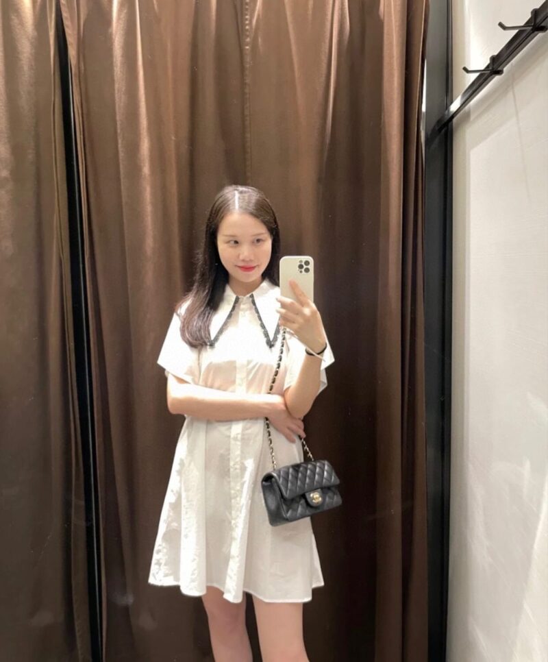 CHANEL Classic flap CF20 Mini BAG A01116黑色金扣 - Image 2