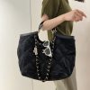 CHANEL 22P 春夏新品尼龙链条购物袋 AS2993