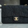 CHANEL 22s 丹宁牛仔腋下包 AS3216