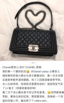 CHANEL LEBOY25 黑色银扣小羊皮口盖包 A67086