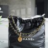 wsxc1671562693644_0.jpg CHANEL 22 小号手袋 AS3260黑色白扣