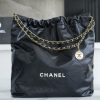 wsxc1671564828142_0.jpg CHANEL 22 大号手袋 AS3262黑色白扣