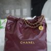 wsxc1672263136207_0.jpg CHANEL 22 手袋 AS3261酒红色/金扣