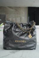 CHANEL 22 手袋 AS3261金属灰