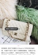 CHANEL CF Classic flap 25CM 正品皮口盖包 A01112白色