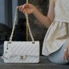 wsxc1673189078229_0.jpg CHANEL CF Classic flap 25CM 正品皮口盖包 A01112白色