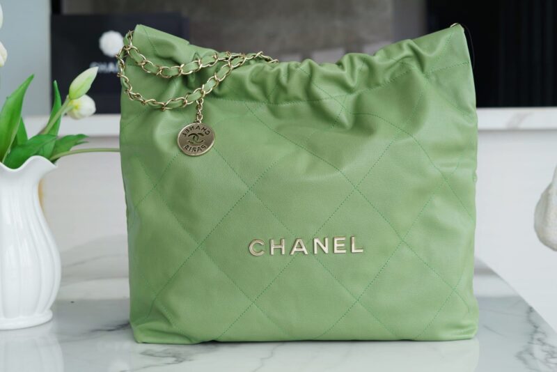 CHANEL 22 手袋 AS3261 牛油果绿