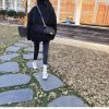 CHANEL 大球纹牛皮 Leboy 25 翻盖包 A67086黑色/金扣