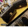 wsxc1676898508254_0.jpg CHANEL 2021ss春夏新款手柄CF Mini 口盖包 AS2431黑色