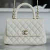 wsxc1677614809138_0.jpg CHANEL CoCo handle 24cm 米白浅金小号手提包 A92990