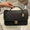 wsxc1678123985074_0.jpg CHANEL 22K 邮差豆腐包 AS3653黑色