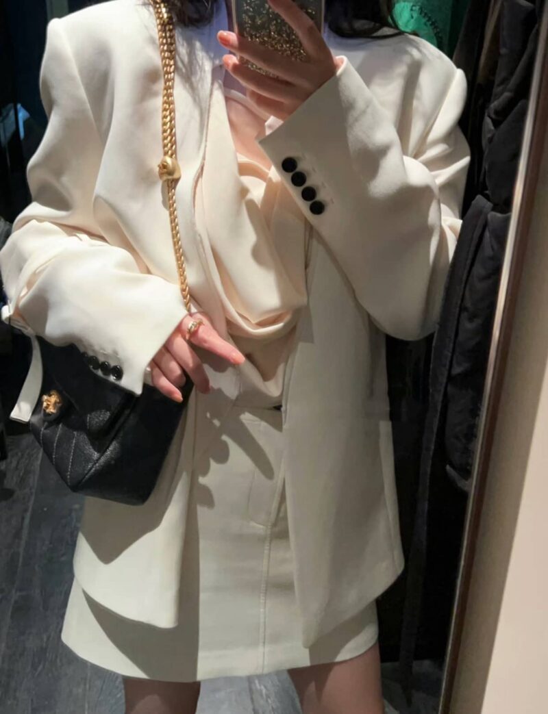 CHANEL 23P春夏新款 爱心调节扣大号 AS3921黑色 - Image 2