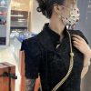 CHANEL 23s春夏新款 山茶花调节扣 小盒子 AP2292黑色