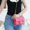 CHANEL 23P春夏新款 爱心调节扣小号 AS3828红色