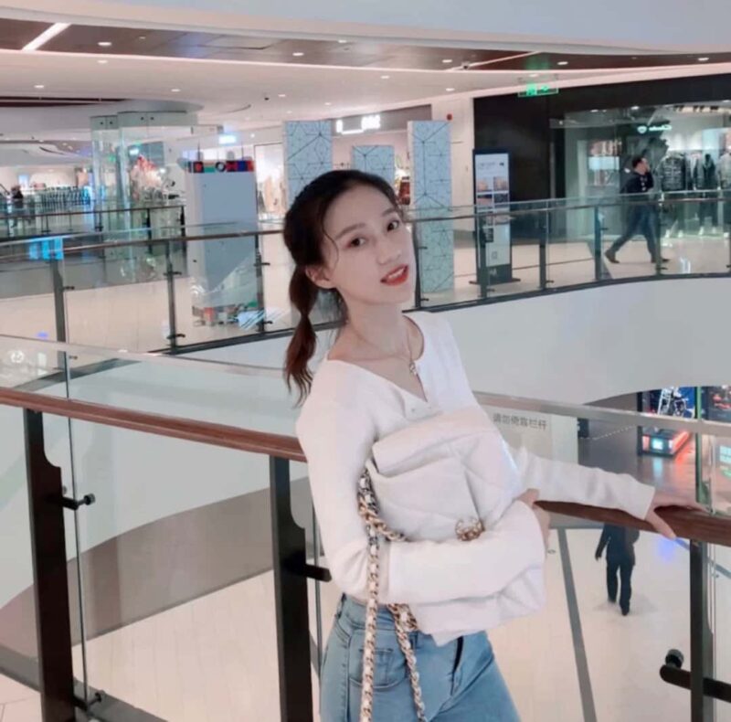 CHANEL 正品皮 中号30CM 19BAG AS1161白色/金扣 - Image 2