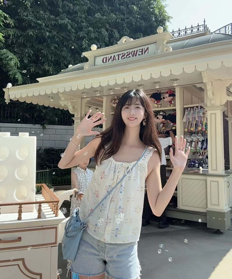 CHANEL 23S 春夏系列 mini 22 bag AS3980浅蓝色 - Image 2