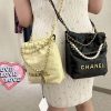 CHANEL 23S 春夏系列 mini 22 bag AS3980小鸡黄