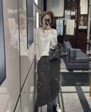 CHANEL 23S 春夏系列 mini 22 bag AS3980黑色/金扣