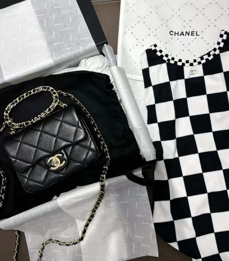 CHANEL 23C 早春度假新款 手挽方胖子 AS3748 - Image 2