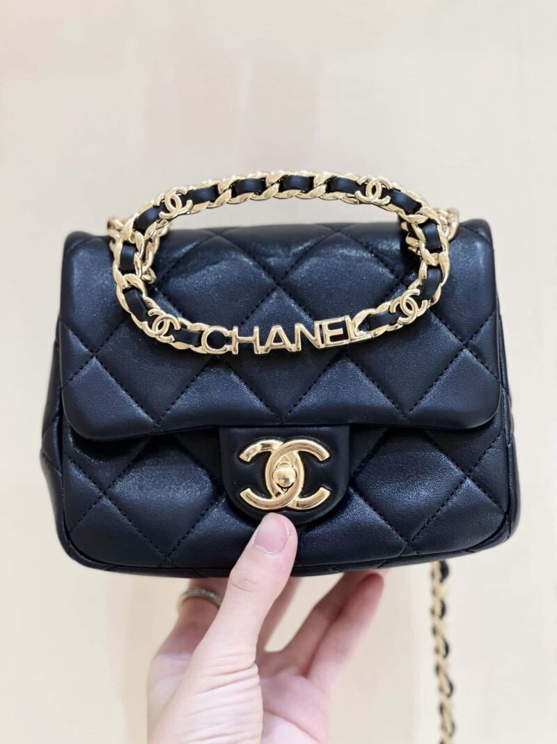 CHANEL 23C 早春度假新款 手挽方胖子 AS3748