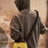 CHANEL 23A 高级手工坊系列 达喀尔桃木cf 大mini包 AS4165黄