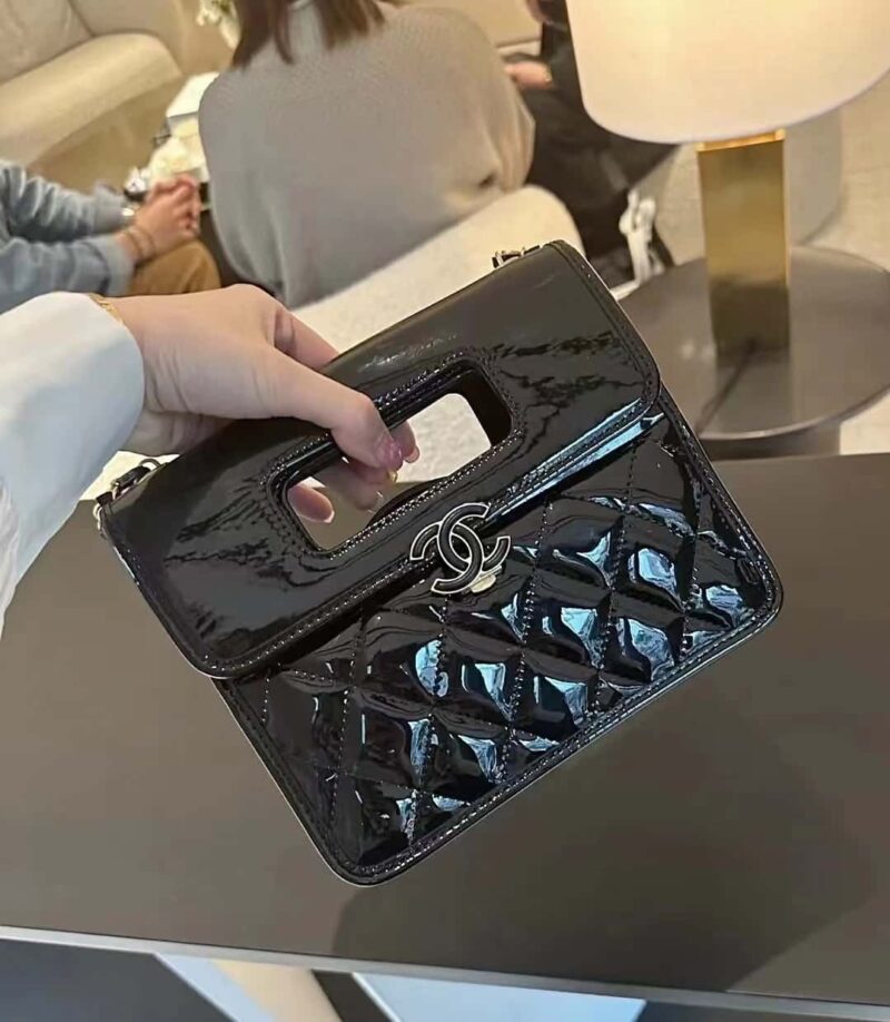 CHANEL 23S 春夏系列 漆皮信封包 AS4025 - Image 2