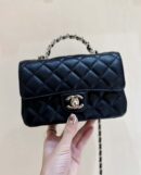 CHANEL 23A 高级手工坊系列 CF水钻手柄大mini AS4023