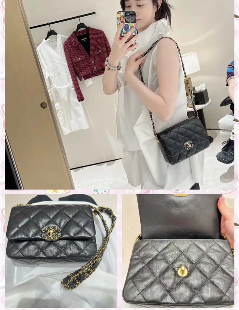 CHANEL 23K 秋冬系列 19复古豆腐包 AS4423 - Image 2