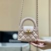 wsxc1697466228364_0.jpg CHANEL 23K 秋冬系列 迷你Kelly包 AP3435粉色