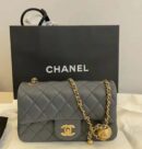 CHANEL 23K 新颜色 纯原厂小金球 经典之cf mini AS1786