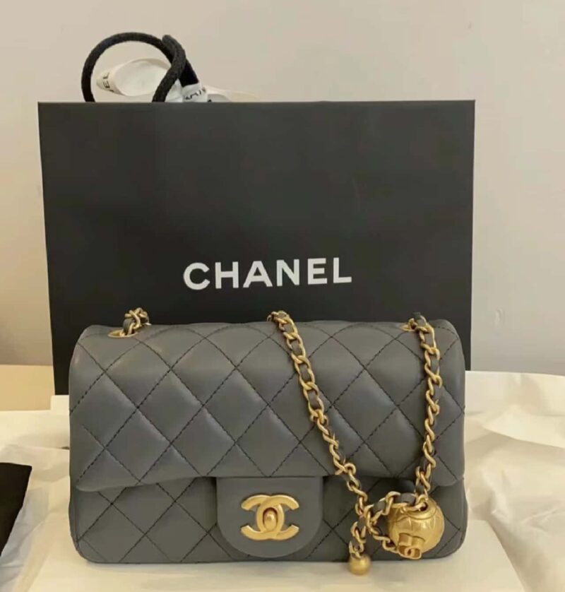 CHANEL 23K 新颜色 纯原厂小金球 经典之cf mini AS1786 - Image 2